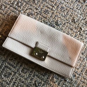 Kate Spade Pebbled Leather Clutch